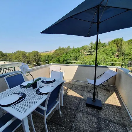 Apartment Le Blanc-martel - Piscine, Climatisation & Parking Greoux-les-Bains